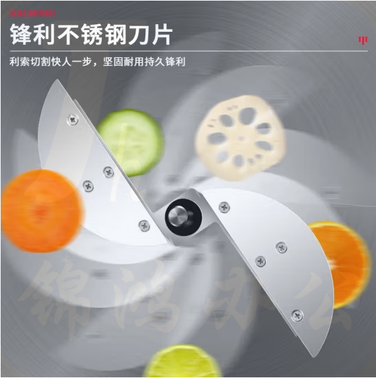 不锈钢全自动切片机刀片  一对  货号：LJ