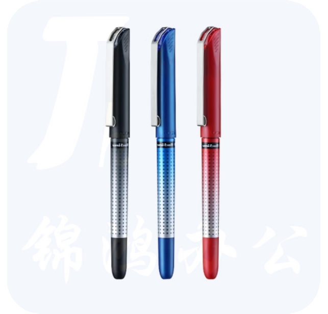 三菱 UB-185 黑色 直液式针管型中性笔 签字笔 走珠笔 0.5mm