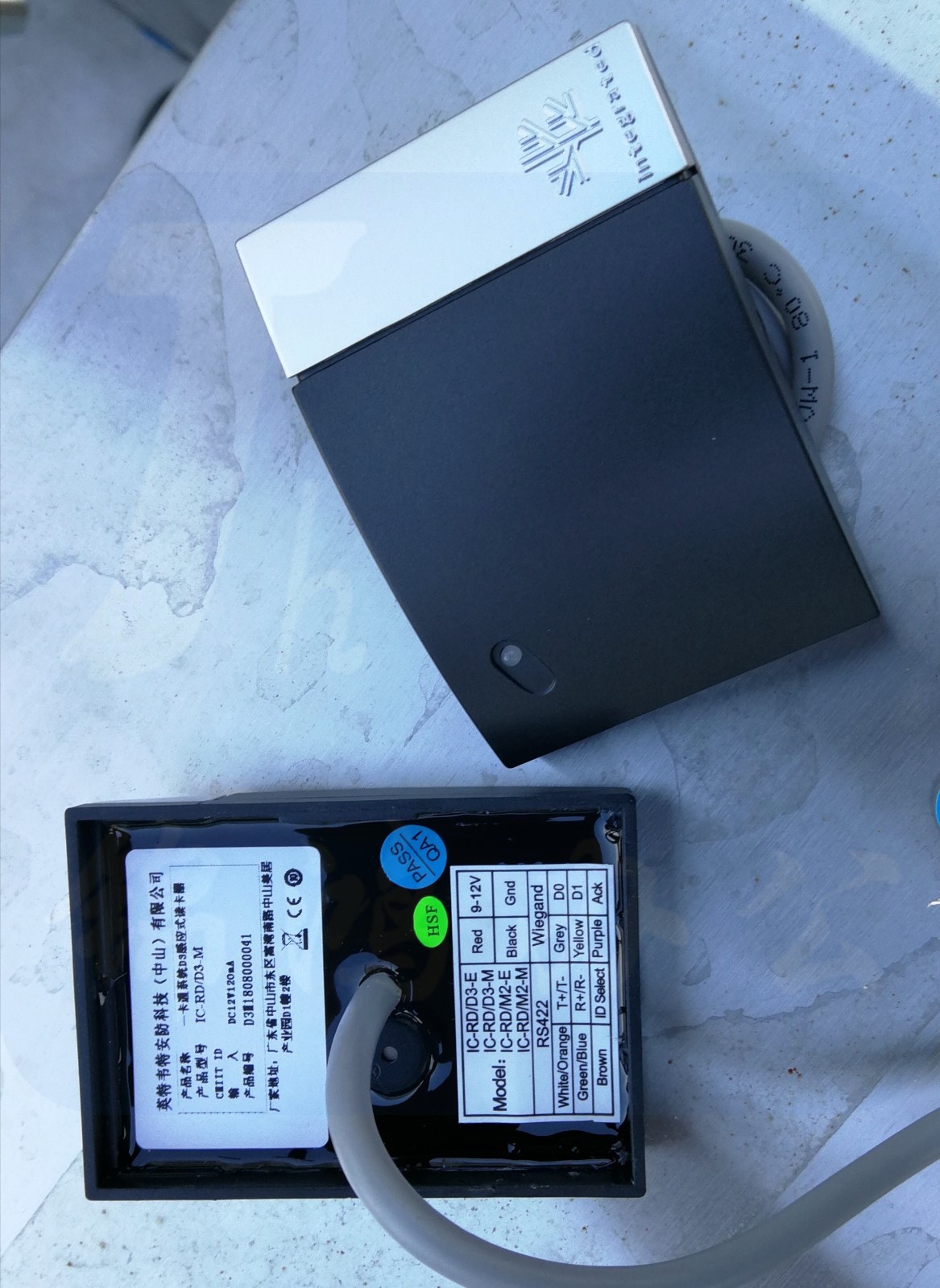 英特韦特	IC-CU/SD  单门控制器（包含电池） 货号：HXE