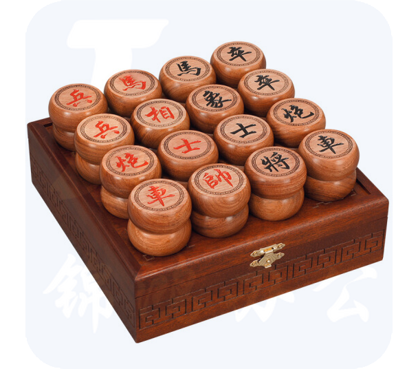 御圣（YUSHENG）象棋中国象棋盒装香花梨木象棋子