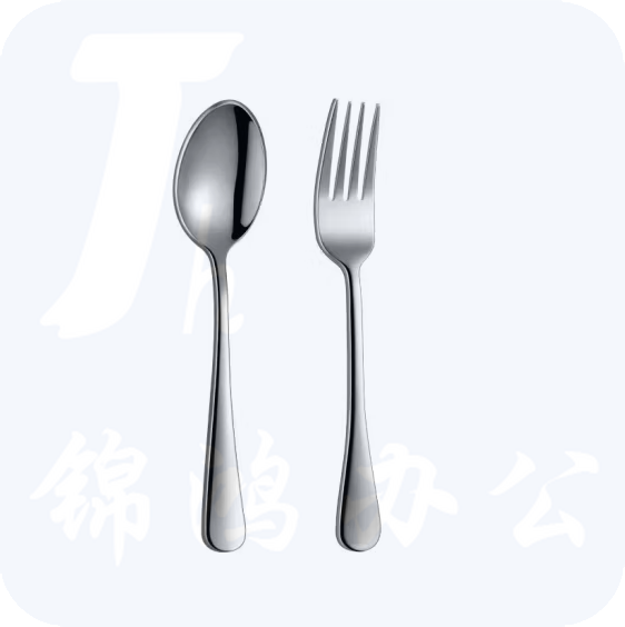 不锈钢餐具套装 叉、勺两件套  货号：JC