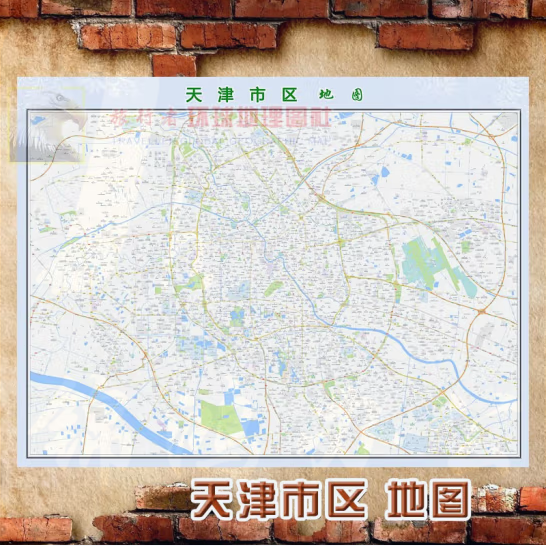 定制市区地图  区域地图  140*100cm   货号：JC