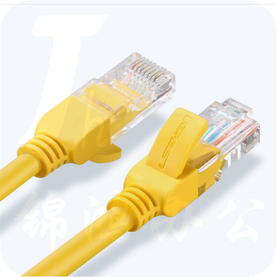 绿联（UGREEN）5米 11233超五类网线 百兆网络连接线 Cat5e超5类成品跳线 家用装修电脑宽带非屏蔽八芯双绞线