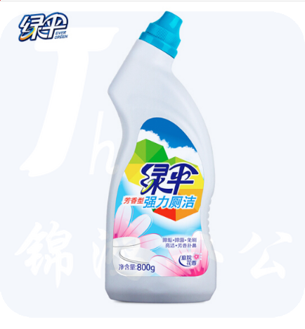 绿伞 芳香型强力洁厕灵800g 洁厕液20瓶（一箱）