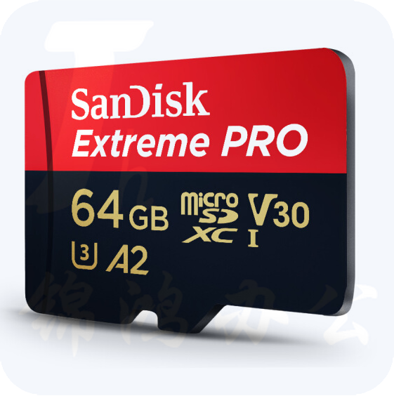 闪迪（SanDisk）64GB TF（MicroSD）存储卡 U3 C10 A2 V30 4K 至尊超极速移动版内存卡SDSQXCY-064G-ZN6MA 读速170MB/s