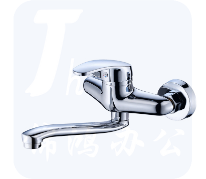 全铜入墙式水龙头冷热厨房单冷洗菜盆水槽阳台洗衣池加长水龙头（不含安装）