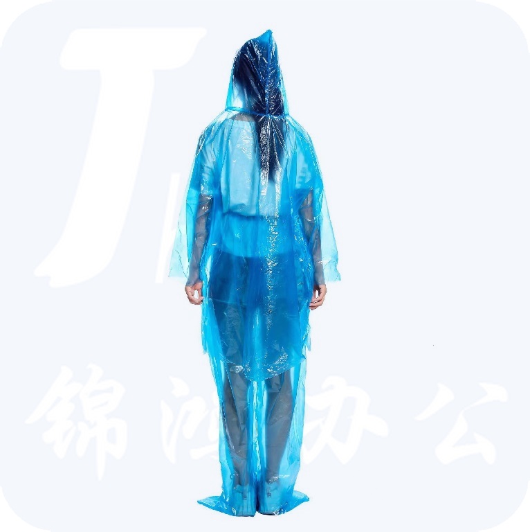 加厚一次性雨衣套装  均码