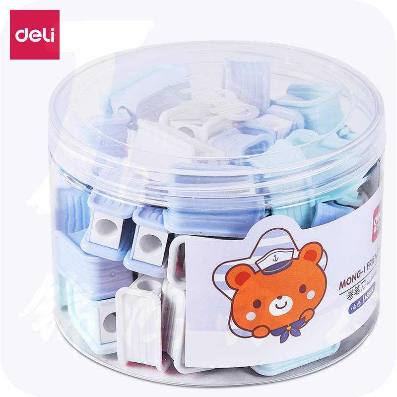 得力68650卷笔刀(48只/桶)(混)