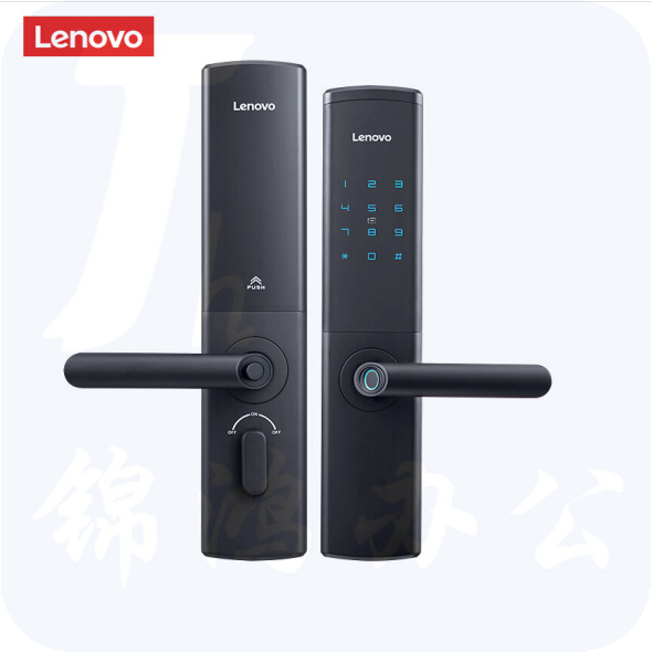 联想 Lenovo R2网络尊享版 指纹锁智能锁电子锁密码锁智能门锁家用防盗门支持无线wifi C级锁芯 星空黑