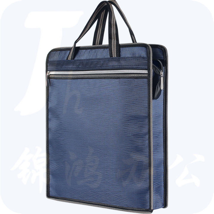 牛津布文件袋手提大容量竖款收纳袋 38*31*8cm  货号：JC