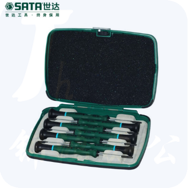 世达（SATA）7件花形微型螺丝批组套货号09315