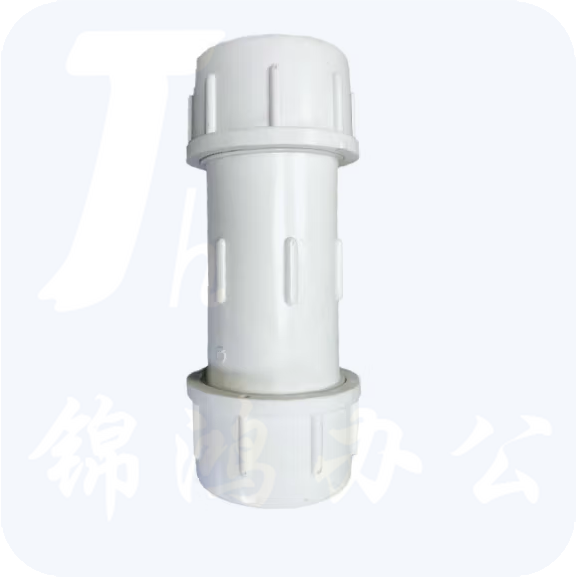 PVC给排水管快速接头 160mm  货号：JC
