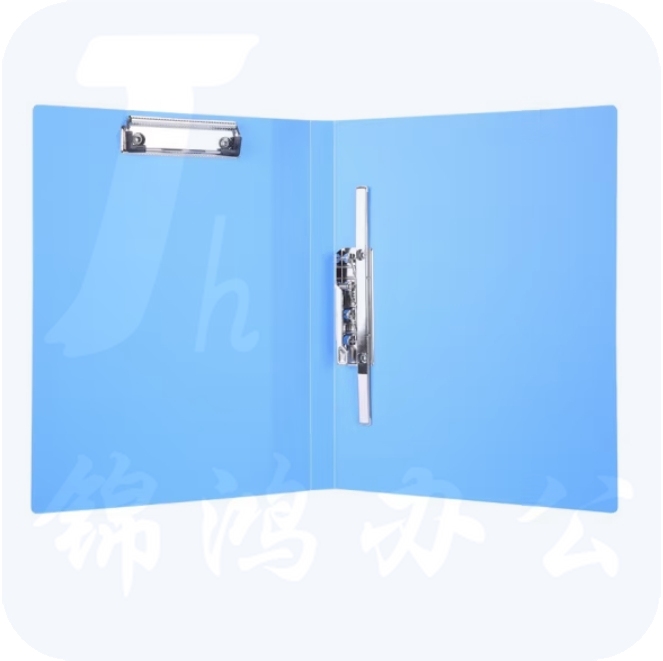 晨光 A4资料夹文件夹弹力夹 长押+板夹 ADM95089 蓝色