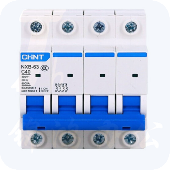 正泰（CHNT） 断路器 空气开关 空开 NXB-63 4P C40