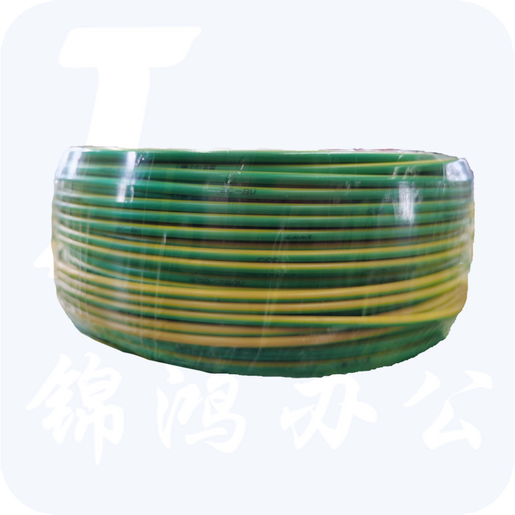 津达 WDZ-BYJ-双色1.5平方 100/盘 电缆  低烟无卤塑铜线