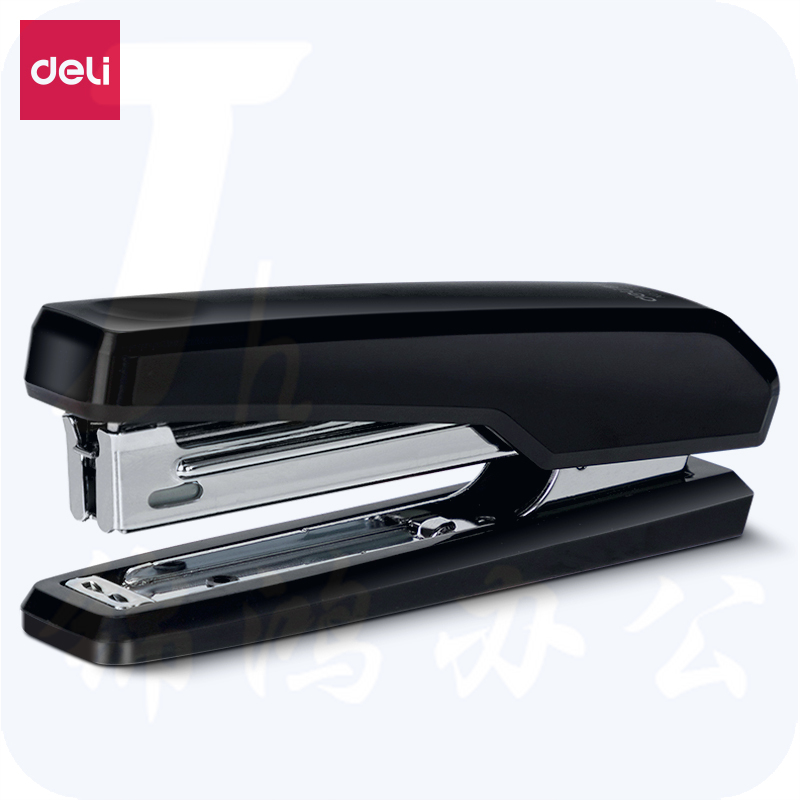 得力 0229 订书机 可装订12页 适用10#钉