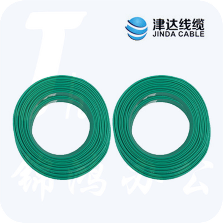 津达 BVR-绿色95平方 100/盘 电缆  软塑铜线