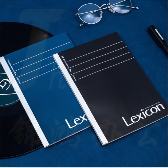 得力12本装A5无线装订本40张软抄本210*148mm(混)2155