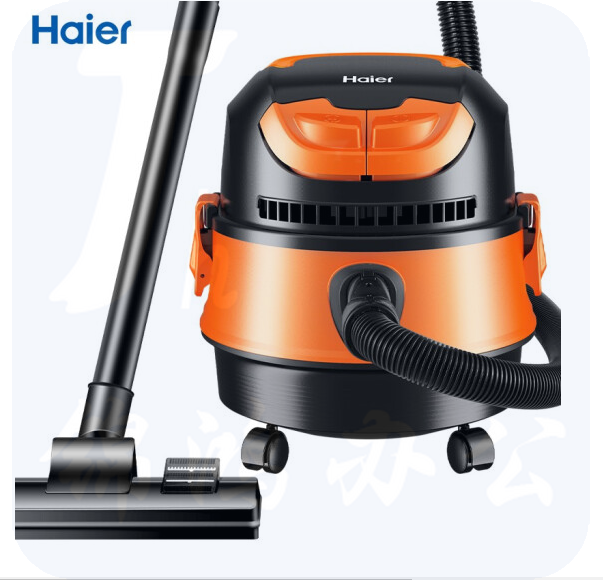 尔（Haier）桶式吸尘器 15L大容量干湿吹家用强劲大吸力吸尘器一键收线HZ-T615 pro
