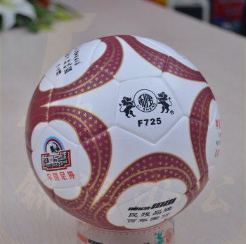 南华利生4号足球F725无缝贴高耐磨席纹PU足球