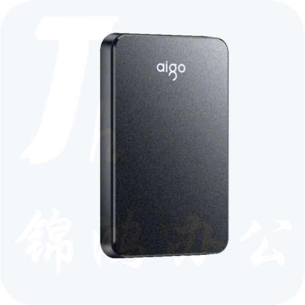 爱国者 1TB移动硬盘 HD809 USB3.0 移动硬盘 黑色 睿智之美 商务便携