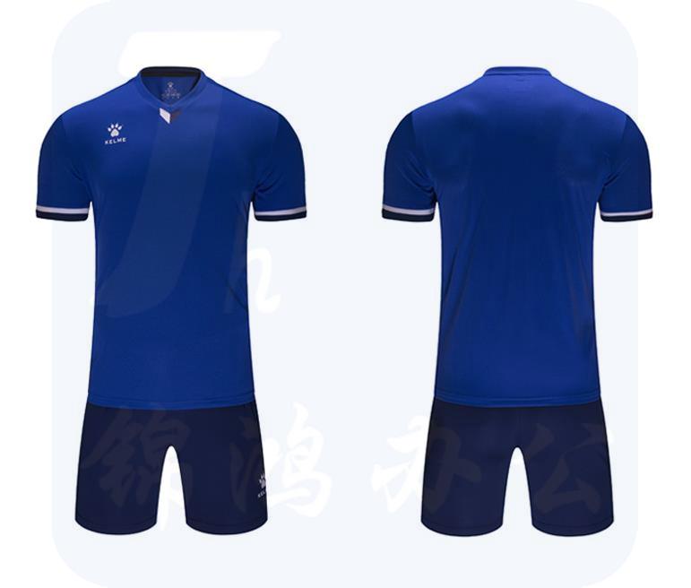 卡尔美（KELME）3873001   儿童款短袖足球服 120-160