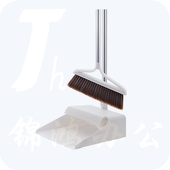 妙洁 梳齿型扫帚簸箕套装 扫地扫头发 扫帚畚箕组合两件套