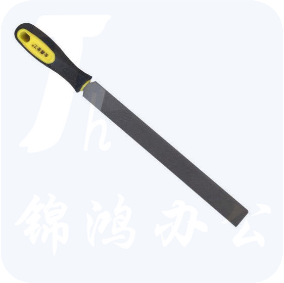 上海沪工 6寸  细齿 平板锉  带锉把
