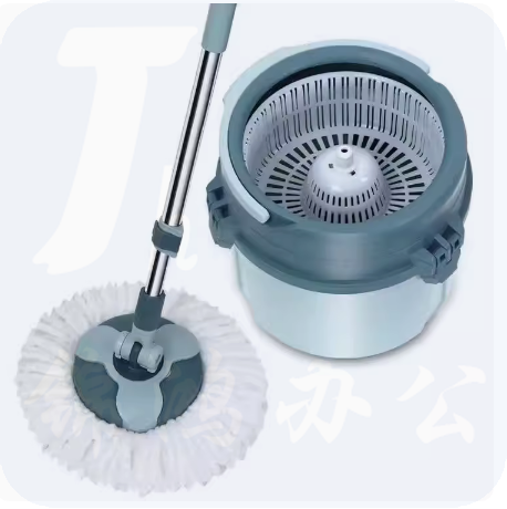 加厚旋转拖把桶 免手洗拖把  单桶   货号：JC