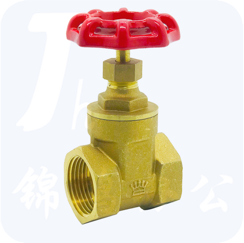 皇冠 DN32 通径铜闸阀1.2寸重型闸板阀2001