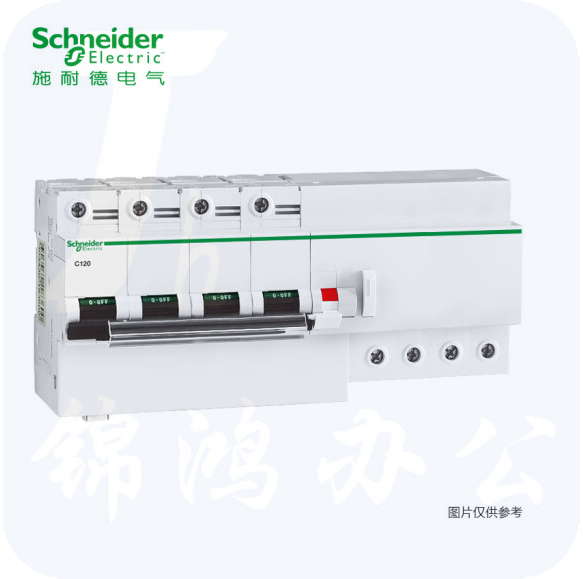 施耐德  大额定电流带漏电保护断路器4P  80A 断路器   货号：JC