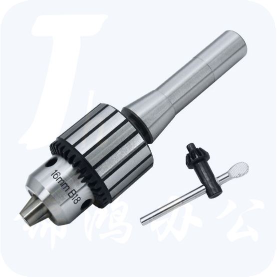 钻夹头  高精度丝攻夹头炮塔铣钻夹 1-16mm加R8柄粗牙  货号：JC