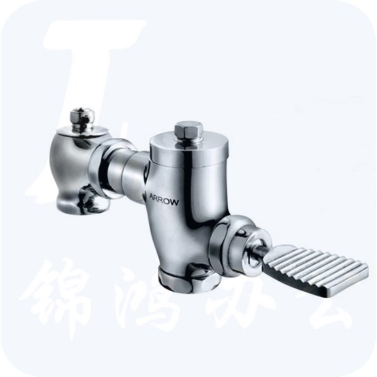 箭牌（ARROW）明装蹲便手按式手扳式延时大便冲洗阀 B08  脚踏式冲洗阀
