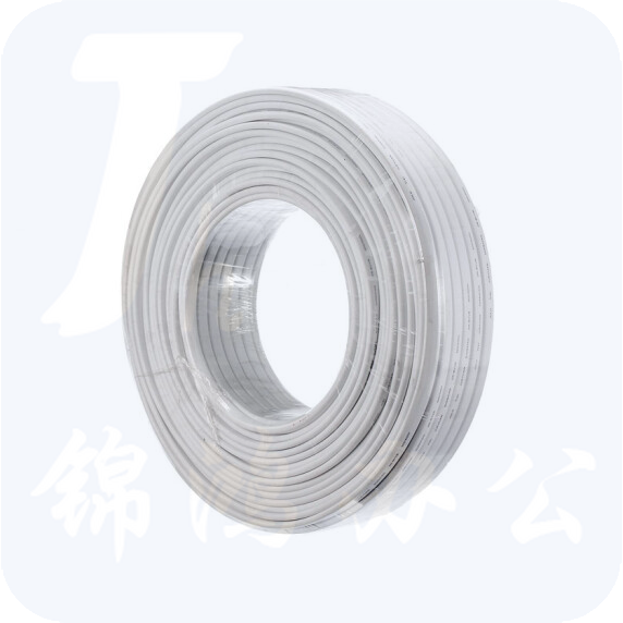 金山 RVV 2*2.5 100米/盘 国标白色护套线