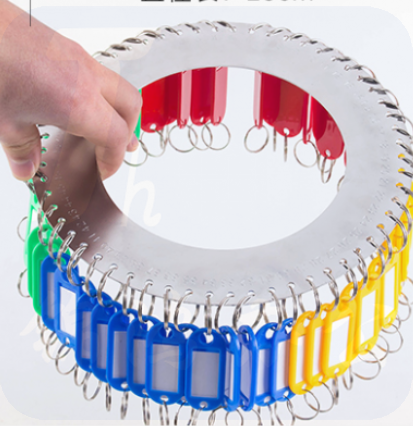 巨联    圆钥匙盘	38位