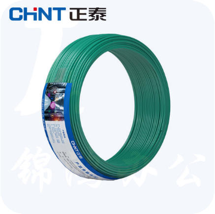 正泰 BV-2.5平方 单芯单股 塑铜线 绿色 100米/盘