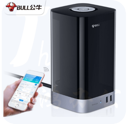 公牛F1331插排电线收纳盒usb充电插座 WiFi远程控制1.8米