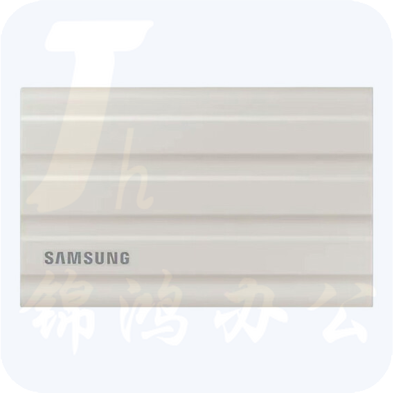 三星 2TB Type-c USB 3.2 移动固态硬盘（PSSD）T7 Shield 月幕白