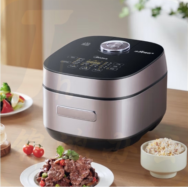 美的 4L电饭煲Pro电饭锅智能微压焖香触屏多功能米饭锅MB-HS410
