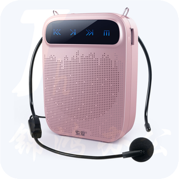 索爱 S-618SE 10W大功率便携式小蜜蜂扩音器 教学专用教师导游扩音 （玫瑰金 睿智黑下单备注颜色）