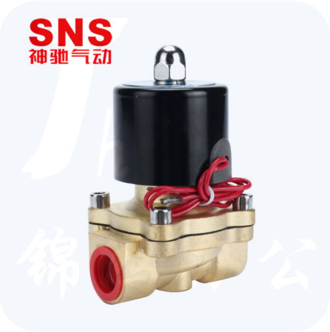 神驰 2W200-20/AC220V 气动电磁阀电动水阀气阀常闭电子开关阀控制水阀