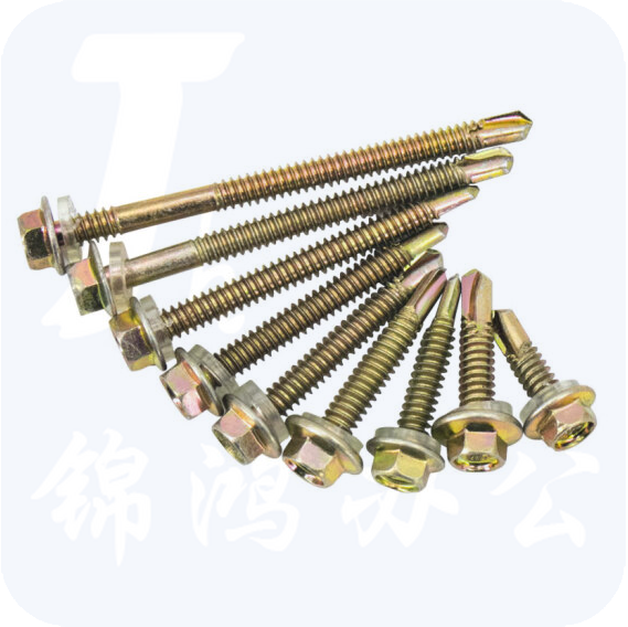 火豹 5.5mm*75 六角燕尾螺丝自攻自钻（180个/盒）