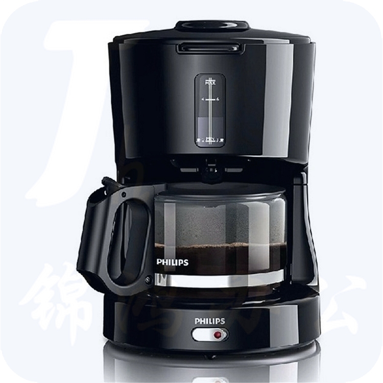 飞利浦 HD7450/20 咖啡机 0.6L (单位:台) 黑色