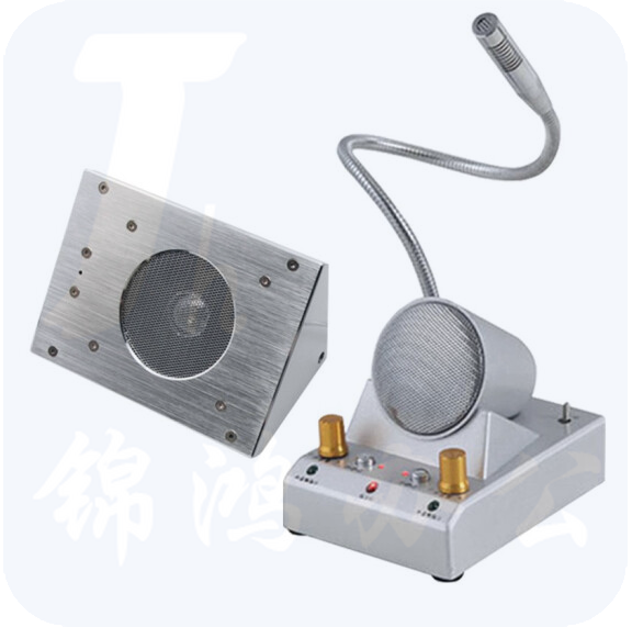 德顺DS-5009-10W 窗口双向对讲麦   麦克风扩音器 线长12米 有货期
