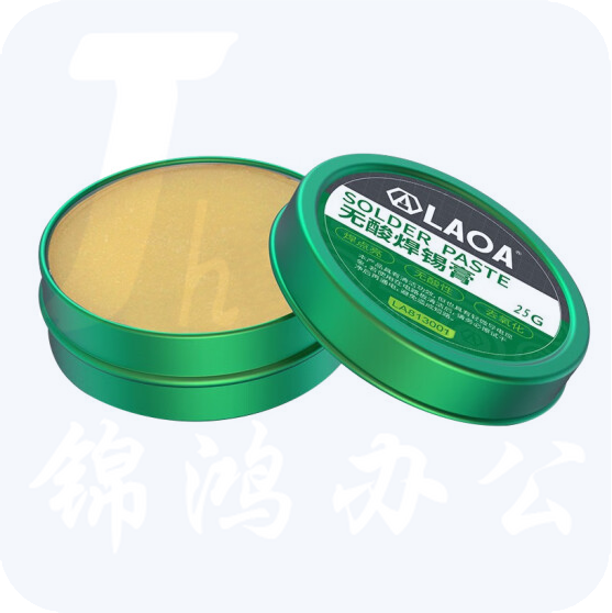 老A（LAOA）LA813001 无酸焊锡膏 松香焊接焊油无腐蚀助焊剂 25g  货号：JC