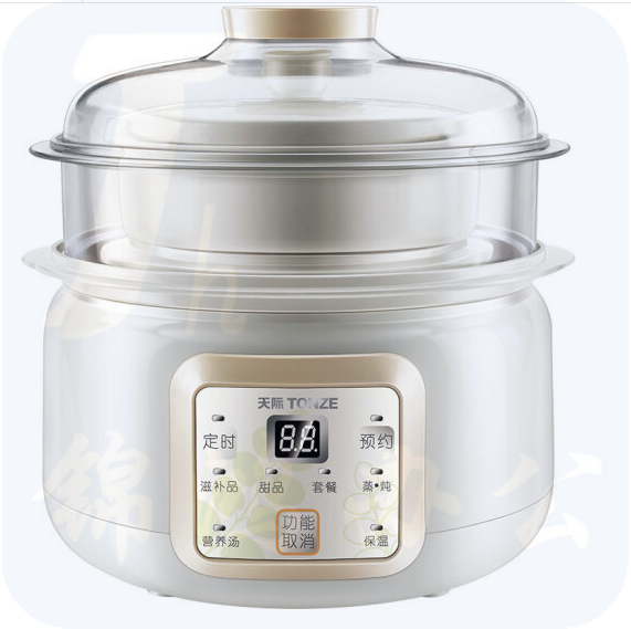 天际DGD15-15BG 1.5L 电炖锅隔水炖 子母煲粥炖汤  货号：WY