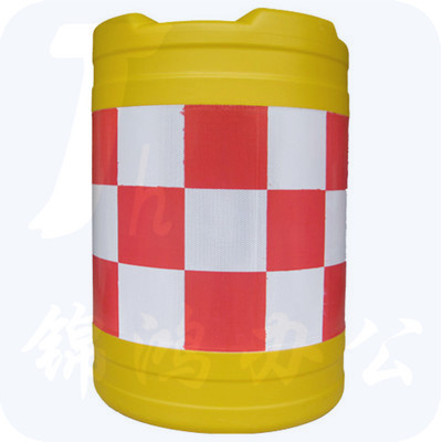 塑料圆形防撞桶 隔离墩 水马 防撞墩 举报  约600*800