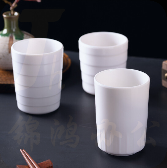 密胺茶杯  150ml  直径约7cm  货期一周 货号：JC