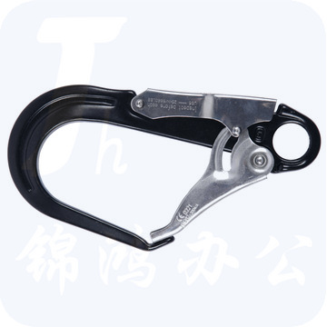 百业安 H603 安全钩 蓝/红/黑 铝合金开口60mm