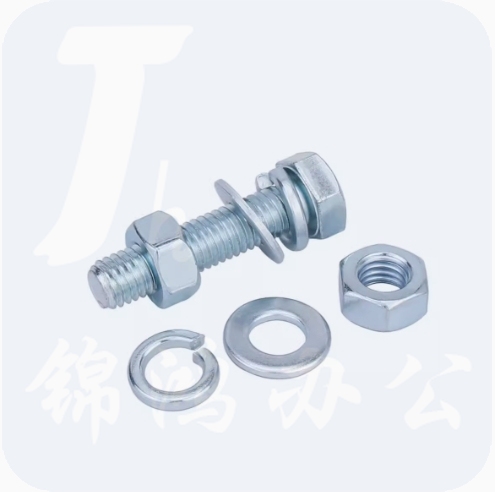 4.8级镀锌外六角螺栓套装8*120